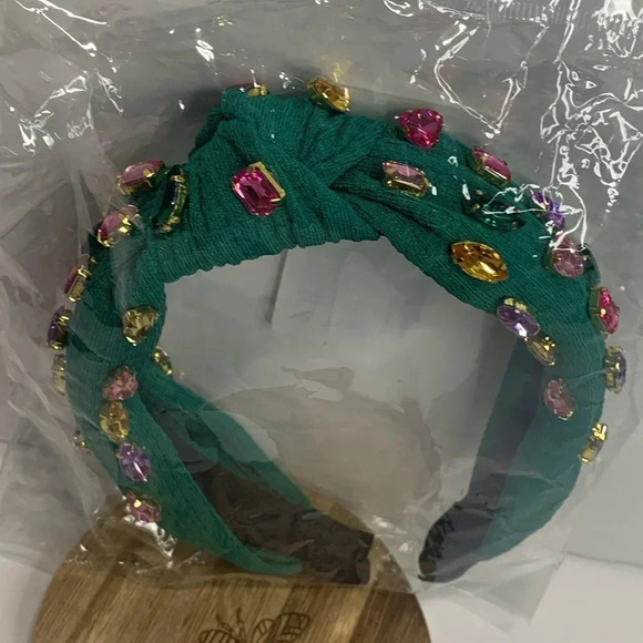Bedazzled Knot Headband 2” New - Picture 6 of 7